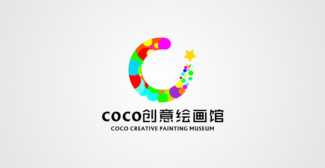Coco創意繪畫館品牌設計 幽蘭秧秧主題美學詮釋